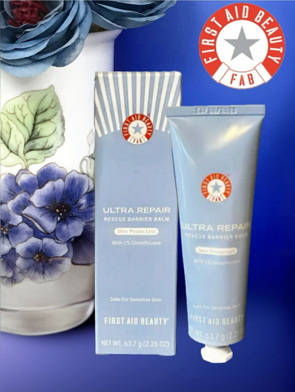 First Aid Beauty Ultra Repair Rescue Barrier Balm + Mask EXP Aug 26 63.7 ml BNIB